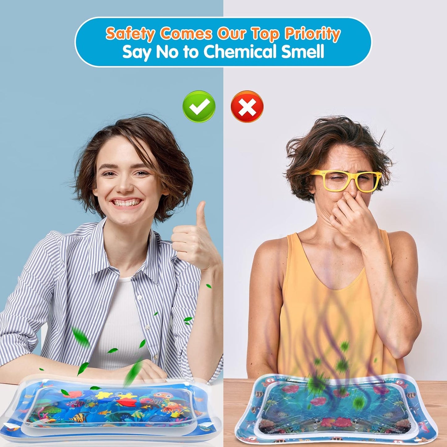 WigglePadzâ„¢ Baby Water Mat