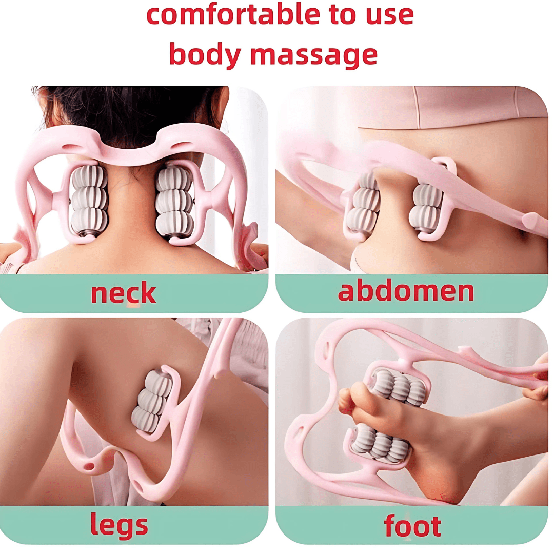 6 Wheel Cervical Neck Massager